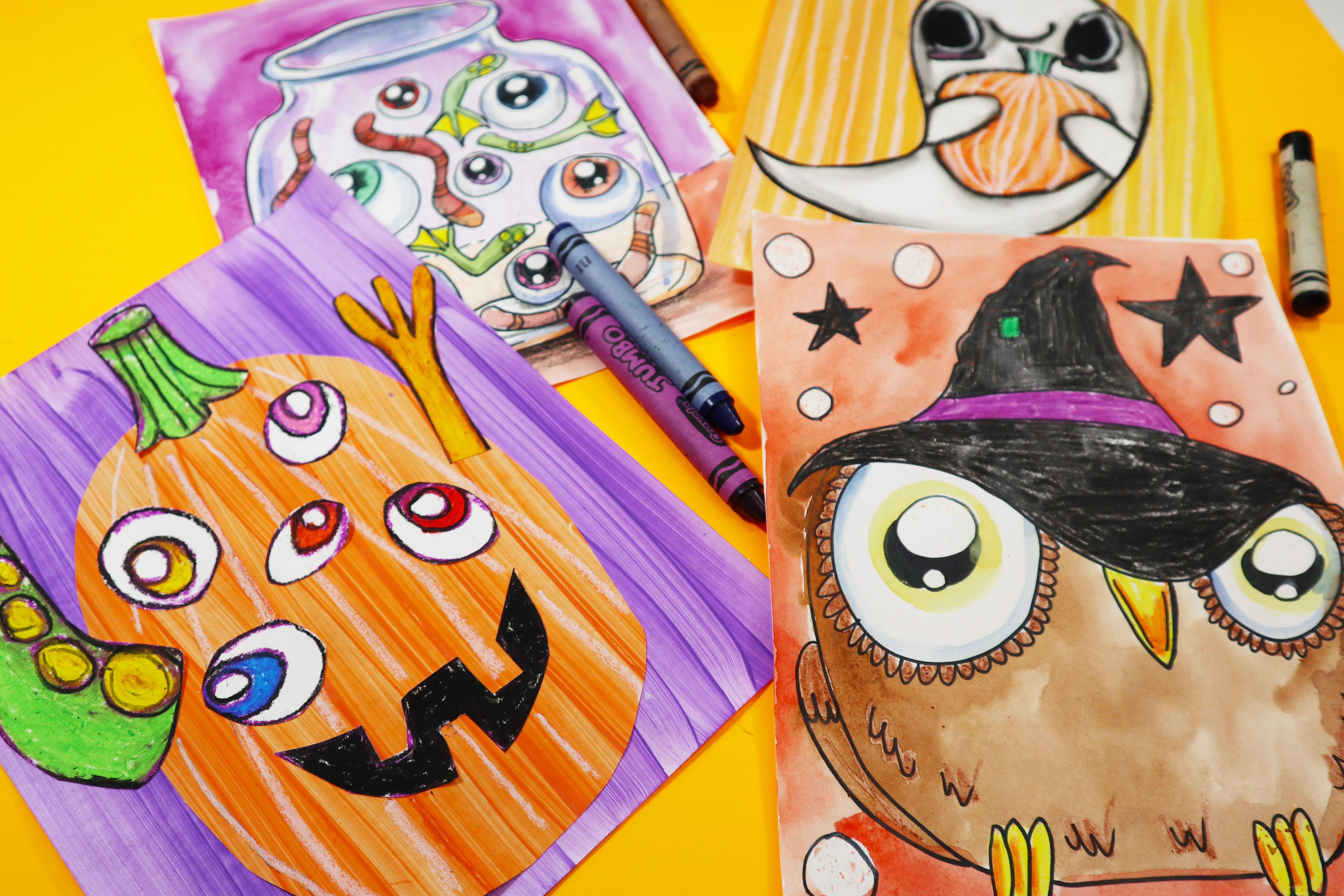 art projects for kids halloween