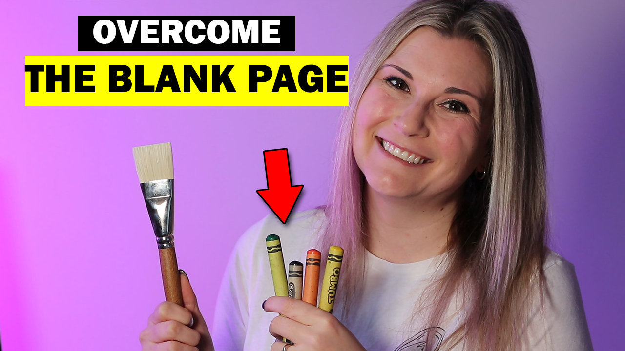 How to Help Kids Overcome the Blank Page in Art and Drawing