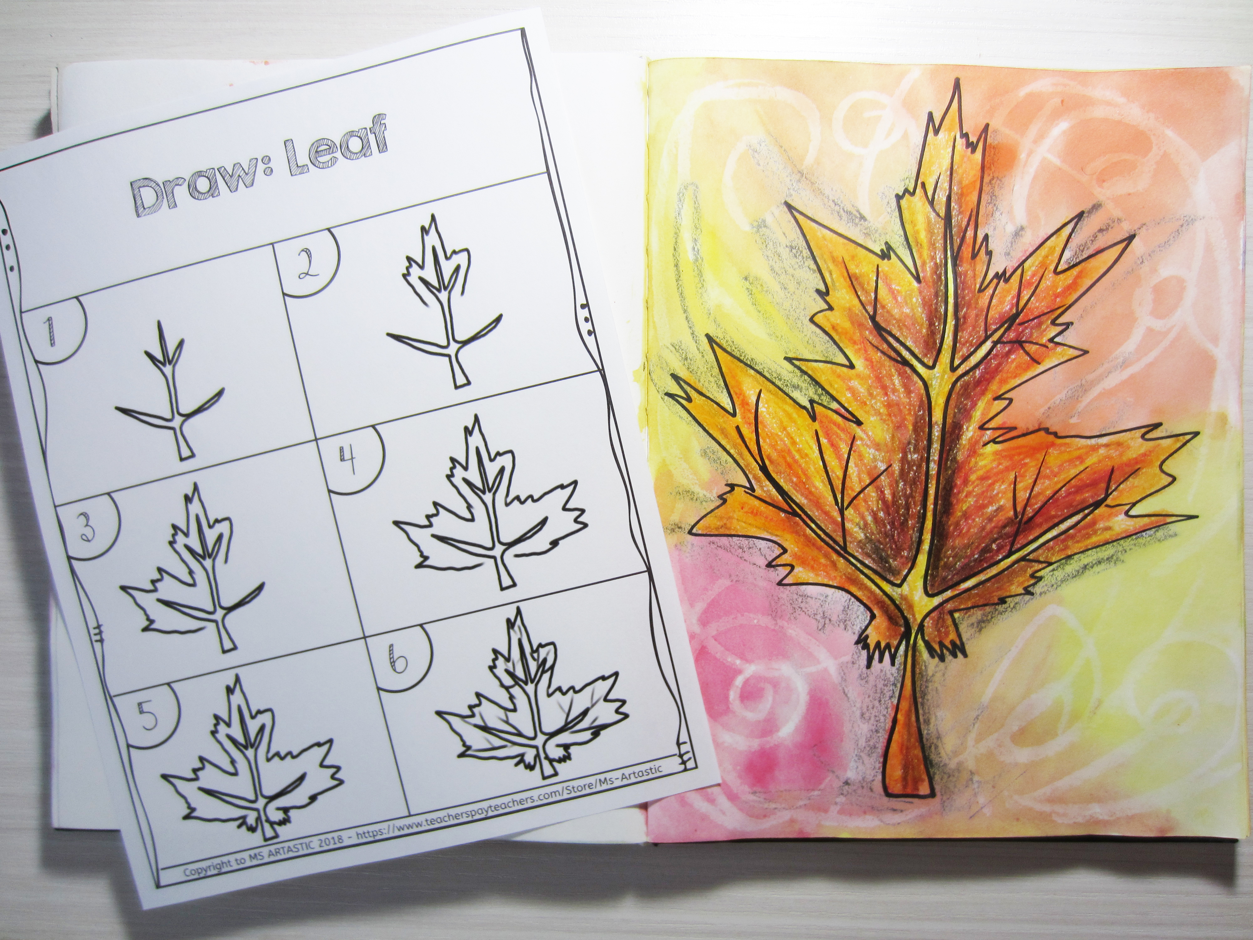 Autumn Fast Finisher Art Activities for the Classroom or Homeschool