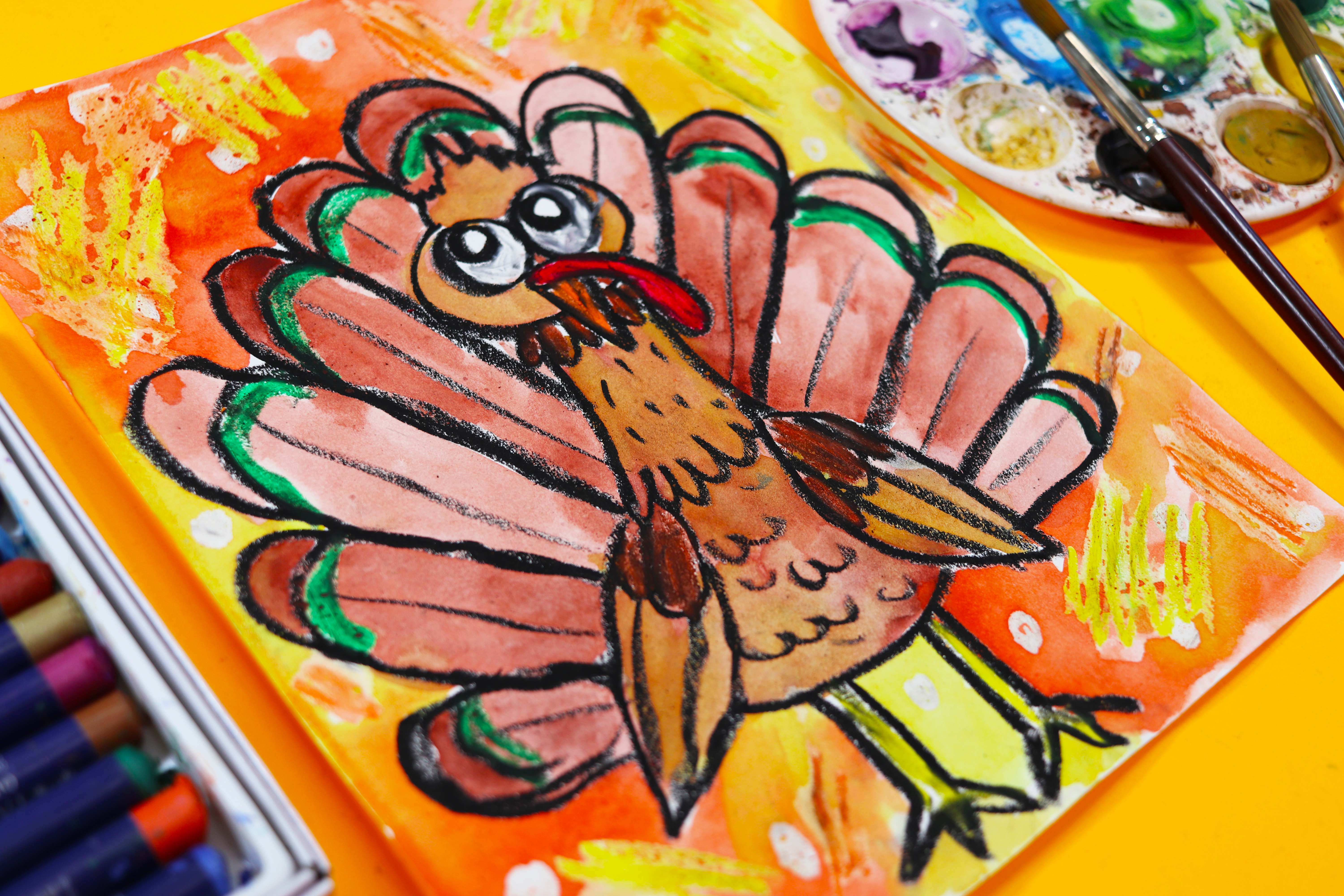 November Art Inspiration for Teachers: Finding Calm, Creativity, and Gratitude in the Classroom