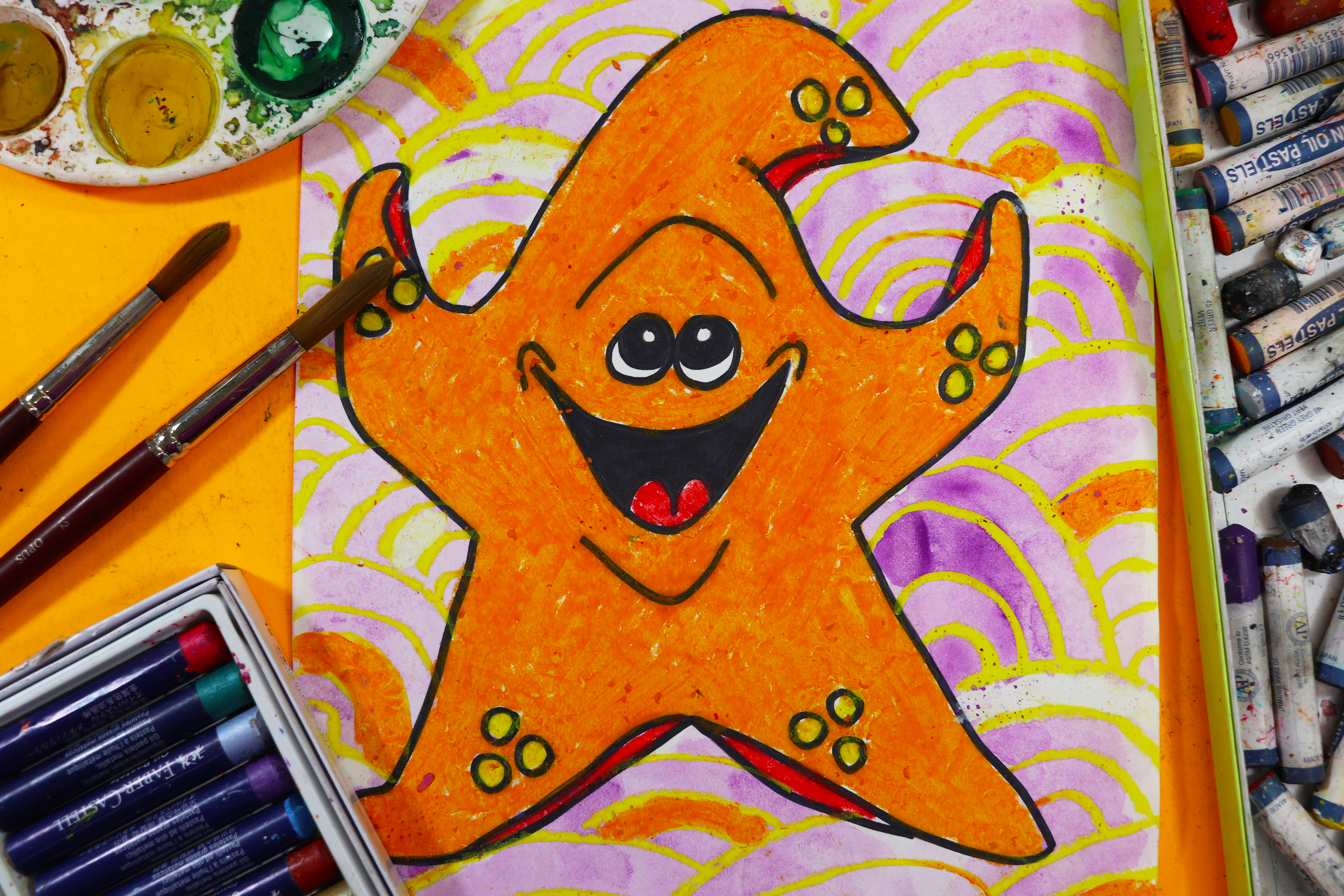 Easy Summer Drawing Ideas for Kids at Home or in Summer Camp