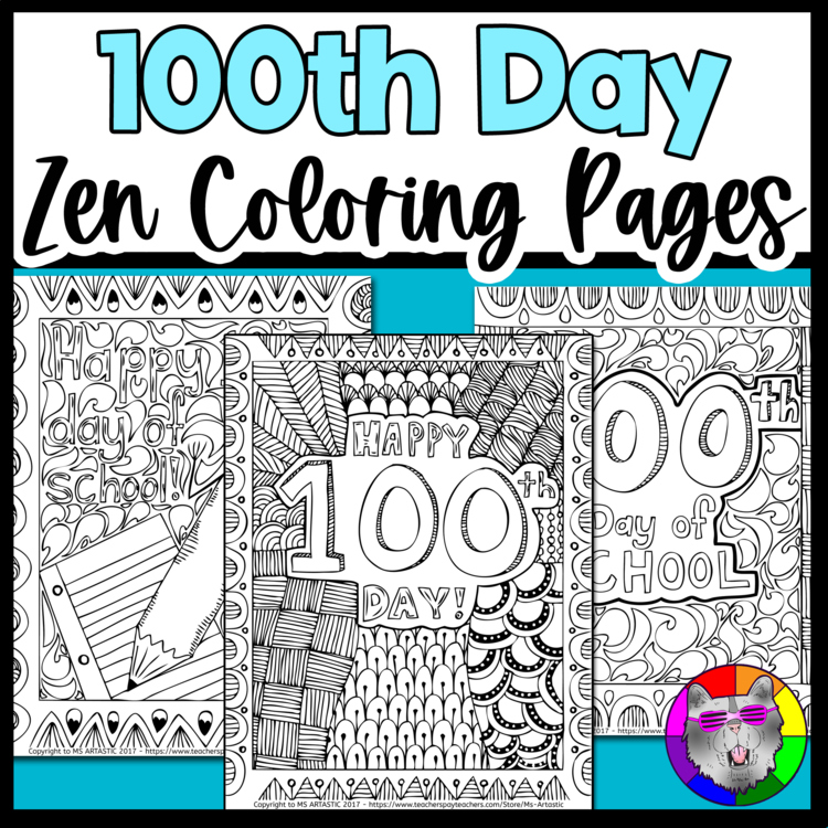 100th Day of School Coloring Pages Coloring Sheets Activities Coloring Worksheet