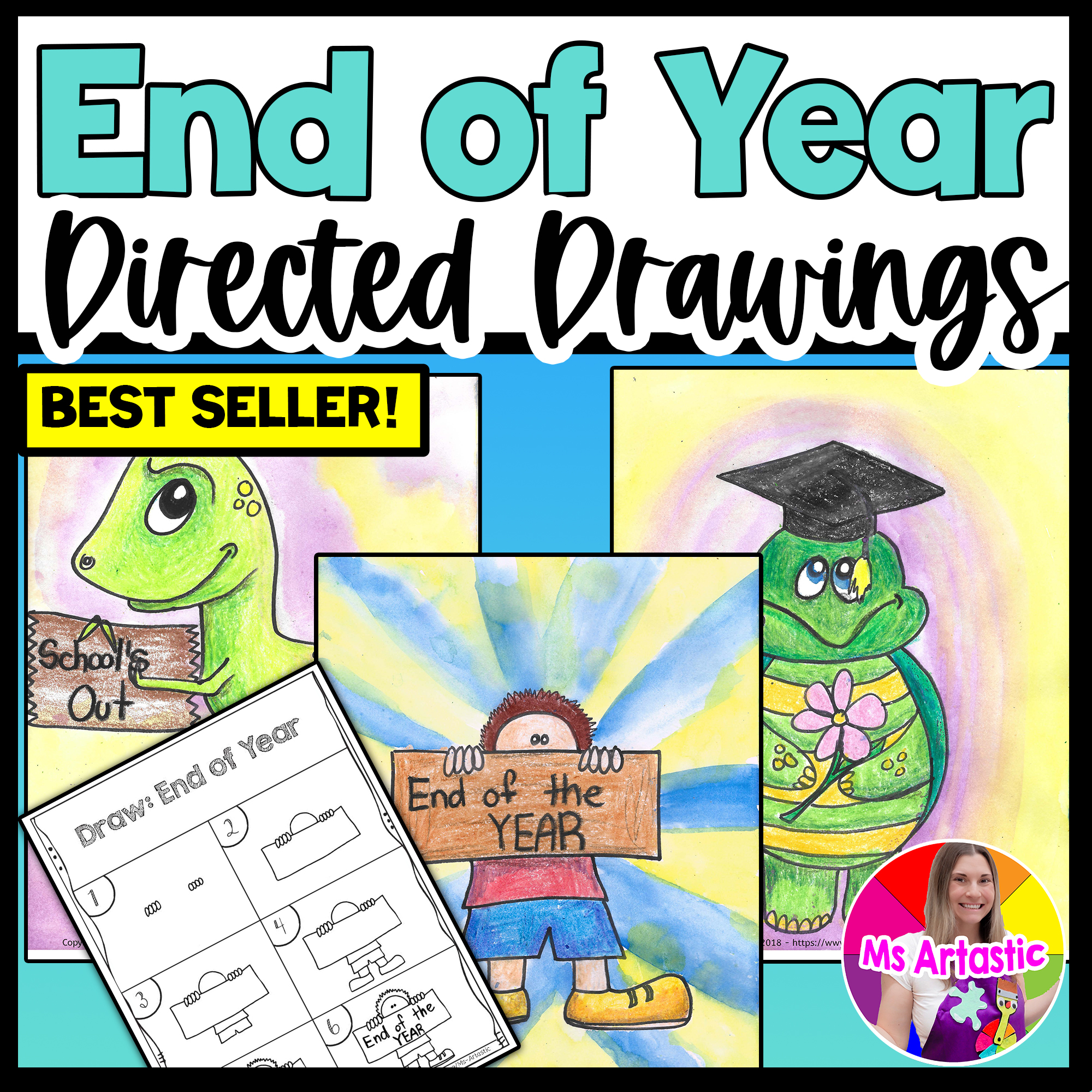 End of Year Directed Drawing End of Year Art Activities Last Week Art Activities