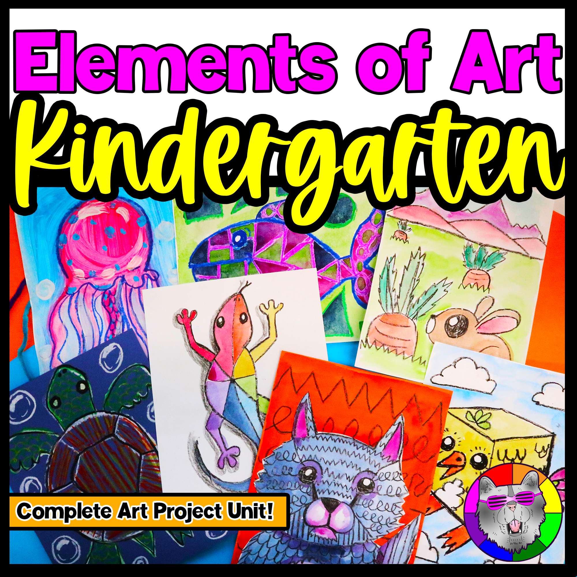 Kindergarten Elements of Art Projects Art Lessons Kindergarten Art Activities