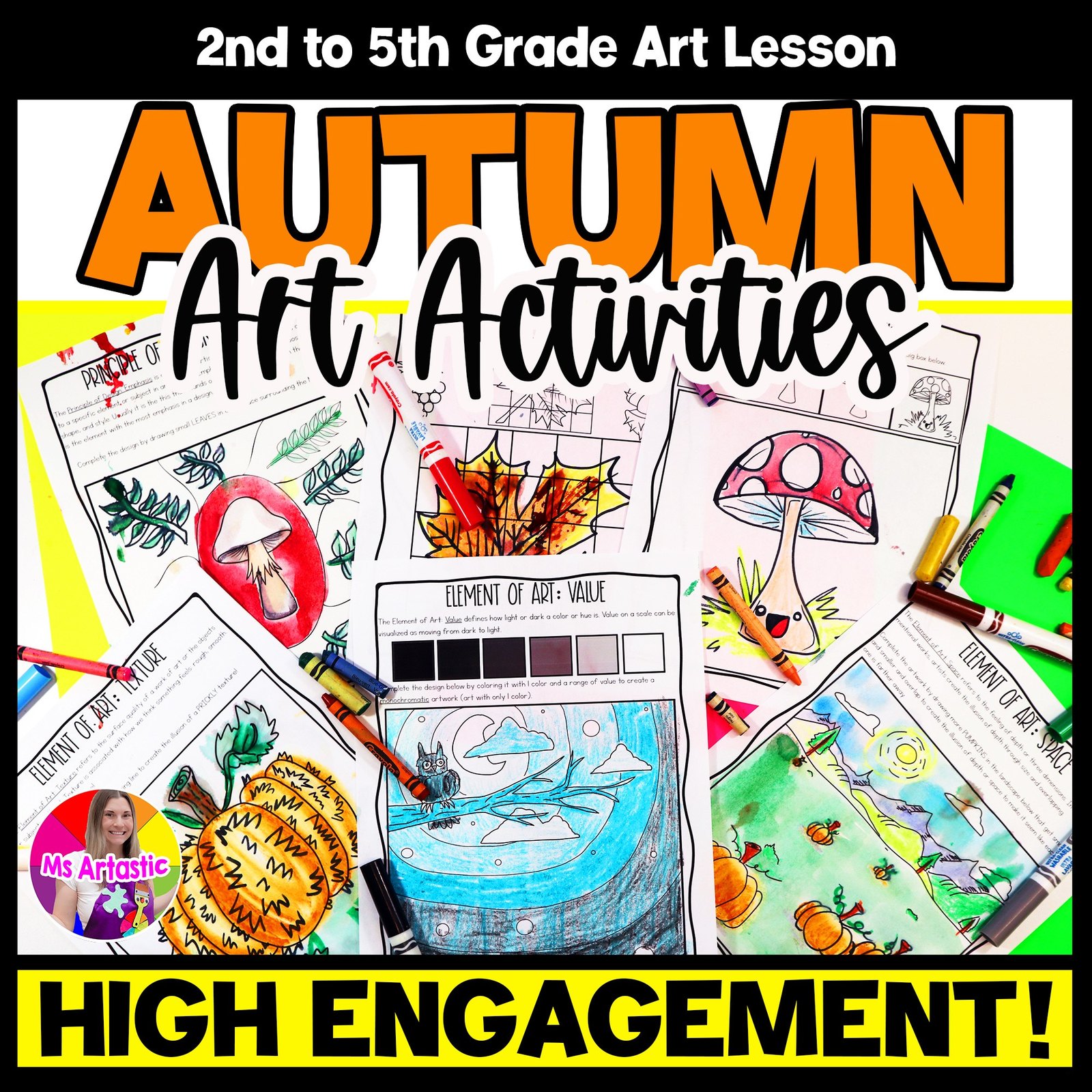 Autumn Activities Autumn Art Activities Autumn Art Lessons Autumn Art Sub Plans