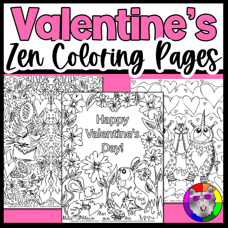 Valentines Day Coloring Pages Valentines Coloring Sheets Valentines Activities